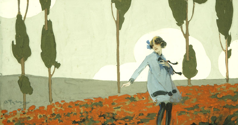 Περβολαράκης Όθων (1887 - 1974)<br>Παπαρούνες, 1918